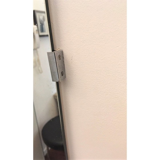 Image 1 of Scandinavische vintage teakhouten spiegel met verlichting, 1970