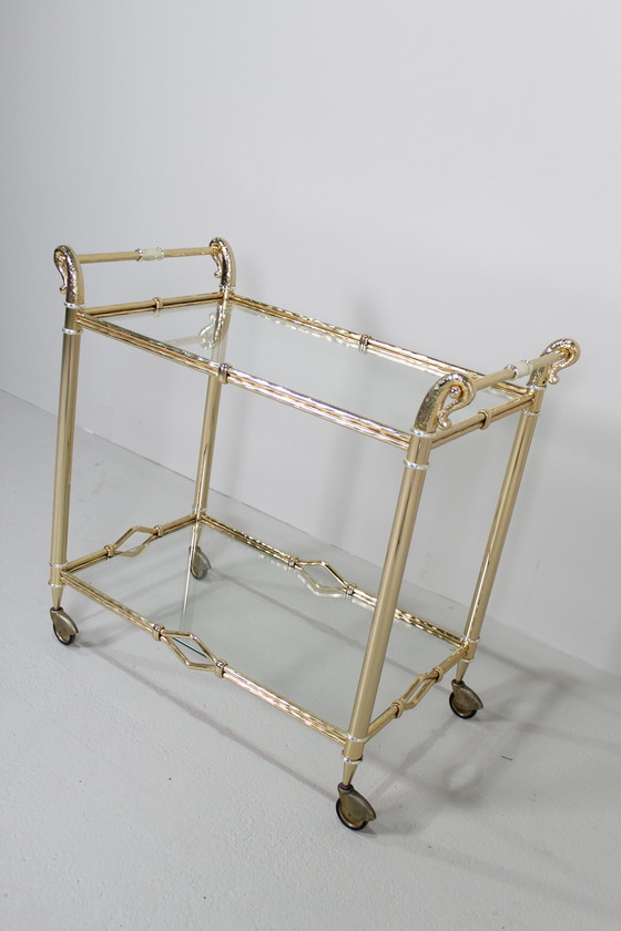 Image 1 of Vintage Barcart, Serveerwagen