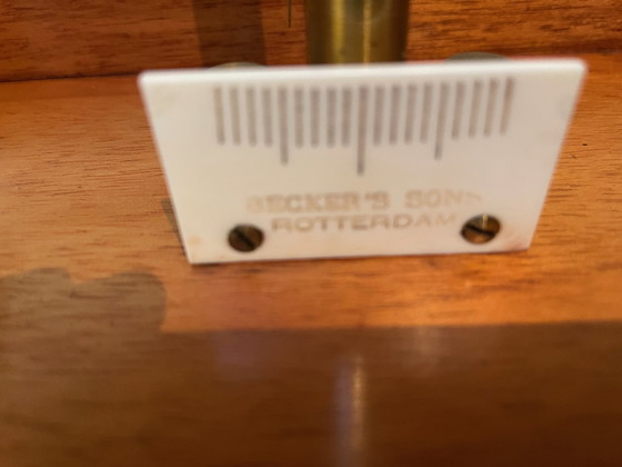 Image 1 of Antieke Apothekersweegschaal van Becker's Sons Rotterdam