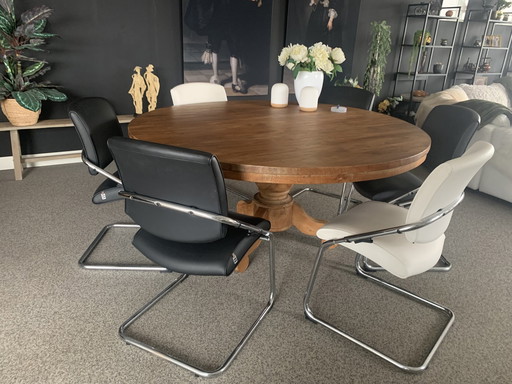 6x Hulsta Eetkamer Stoelen