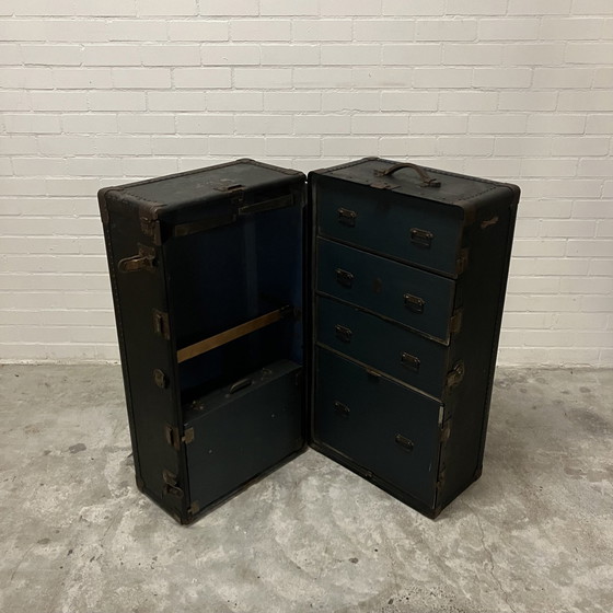 Image 1 of Vintage Hartmann Garderobe Koffer Kist