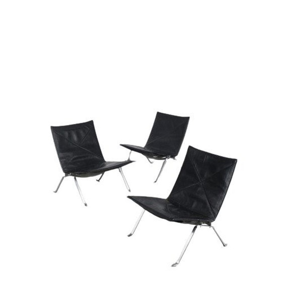 Image 1 of PK22 Stoelen van Poul Kjaerholm voor Kold Christensen, Denemarken 1960