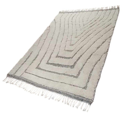 Berbertapijt Bohemien Wol Kleed Vloerkleed Berbertapijt Karpet Vintage Decoratie Tapijt