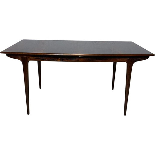 Scandinavische uitschuifbare eettafel, 1960