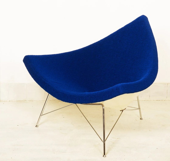 Image 1 of George Nelson Kokosnoot Fauteuil Voor Vitra