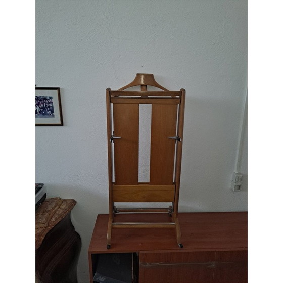 Image 1 of Vintage houten Italiaanse dressboy door Ico Parisi voor Fratelli Reguitti