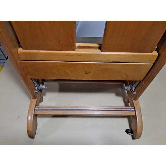 Image 1 of Vintage houten Italiaanse dressboy door Ico Parisi voor Fratelli Reguitti