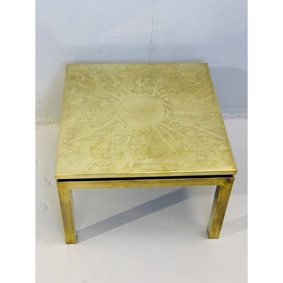 Image 1 of Vintage messing bijzettafel