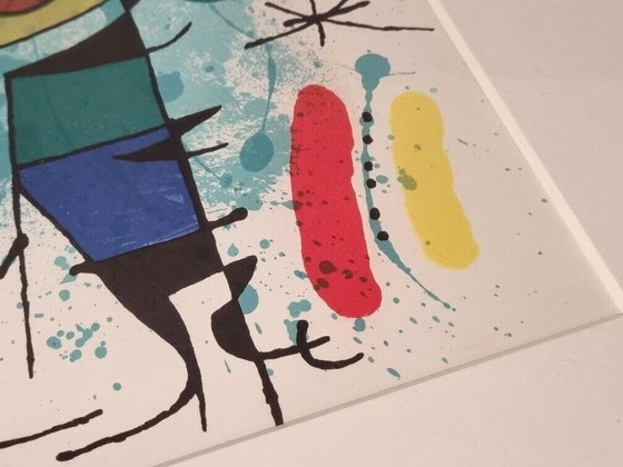 Image 1 of Originele litho - Surrealistische vis - Joan Miró - 1960
