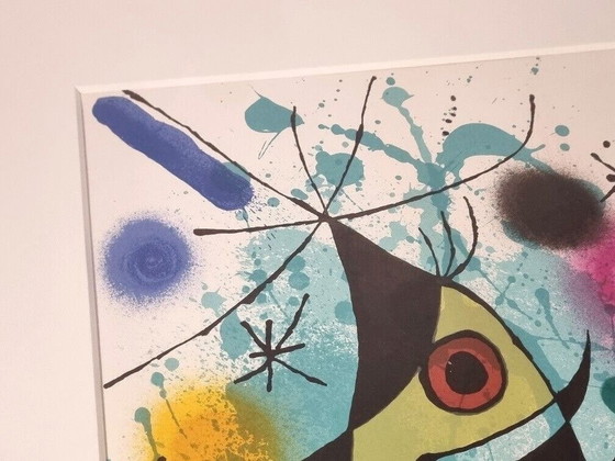 Image 1 of Originele litho - Surrealistische vis - Joan Miró - 1960