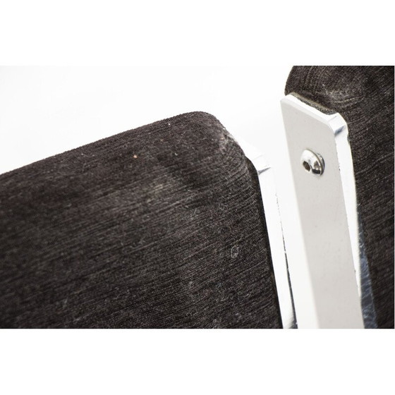 Image 1 of Set van 4 vintage chromen stoelen van Richard Young, jaren 1970