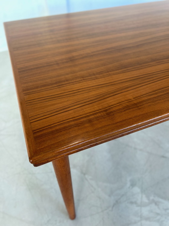 Image 1 of Deense Teak Midcentury Eettafel van Ar Møbler.