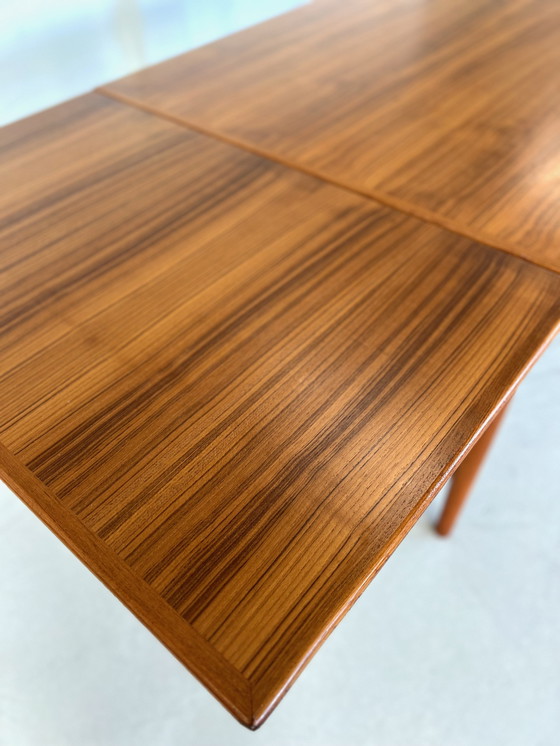 Image 1 of Deense Teak Midcentury Eettafel van Ar Møbler.