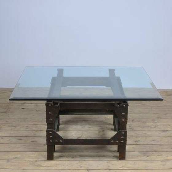 Image 1 of Gietijzeren salontafel