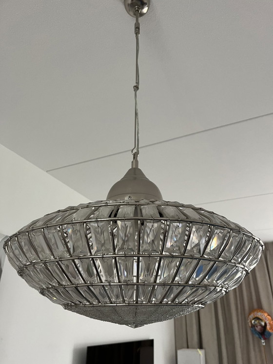 Image 1 of Glazen facet hanglamp