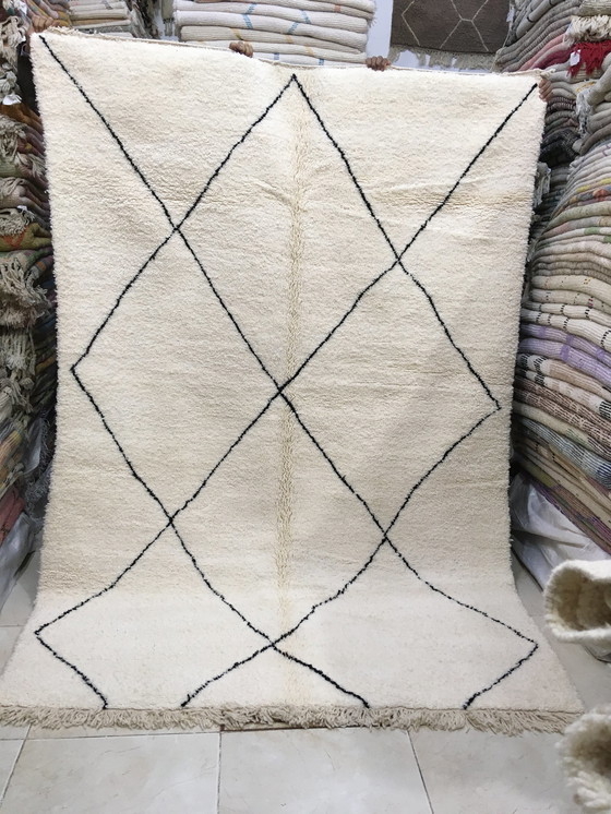 Image 1 of Beni Ouarain Marokkaans Berber Vloerkleed 2m95 x 2m03