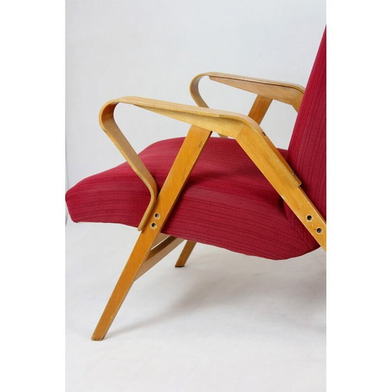 Image 1 of Paar Mid Century fauteuils voor Tatra, Tsjecho-Slowakije 1960