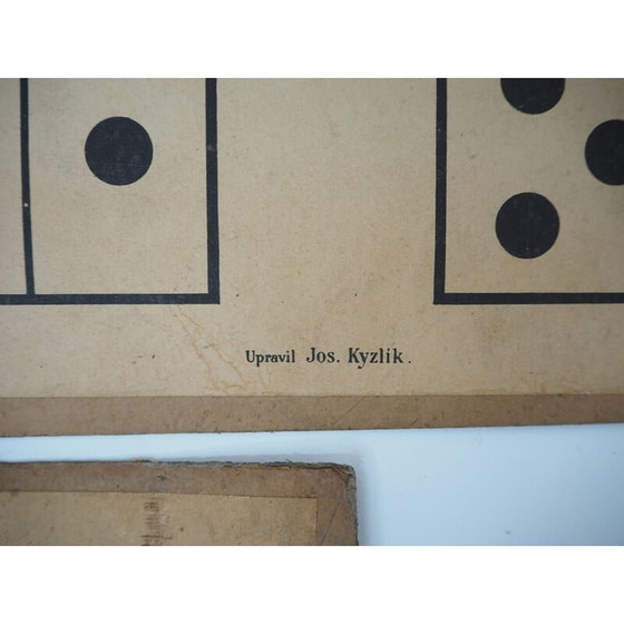 Image 1 of Set van 9 vintage onderwijsposters van Litography A. Haase, Praag 1900