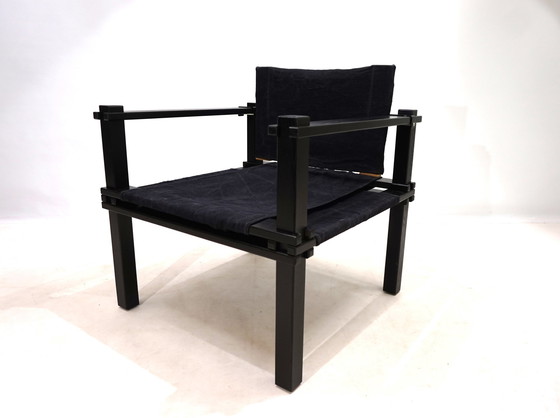 Image 1 of Bofinger Set van 2 Boeren Loungestoelen Met Tafel Door Gerd Lange, 1960