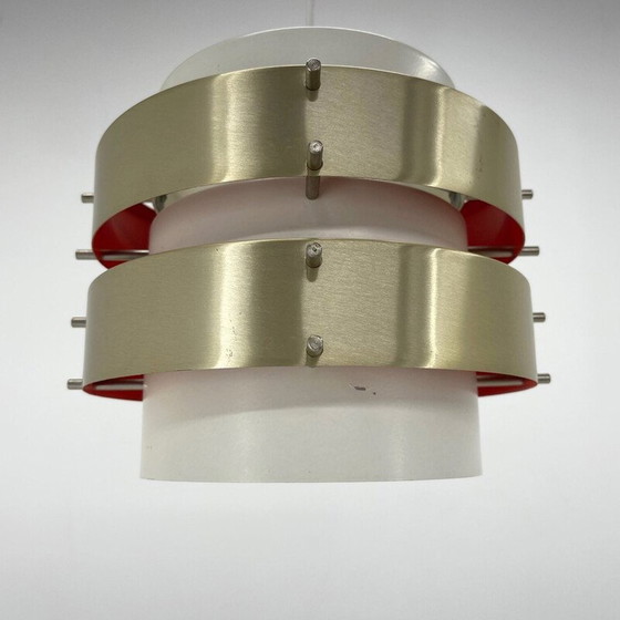 Image 1 of Vintage hanglamp van metaal, Duitsland 1970