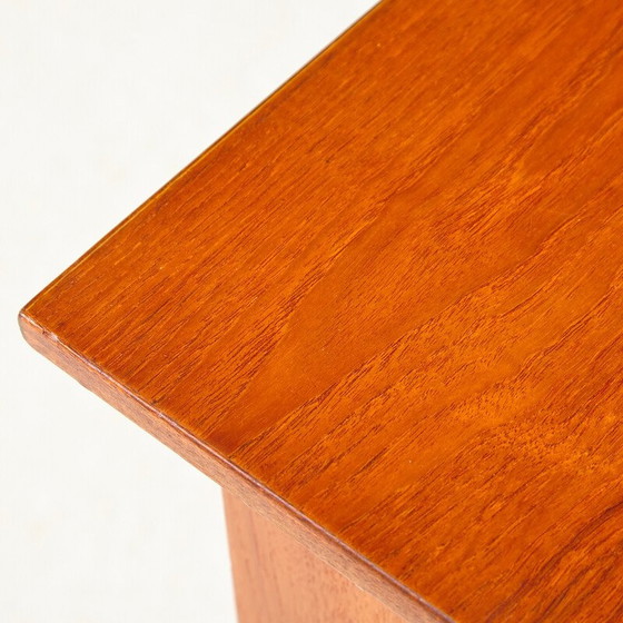 Image 1 of Vintage Deens teakhouten bureau, 1970