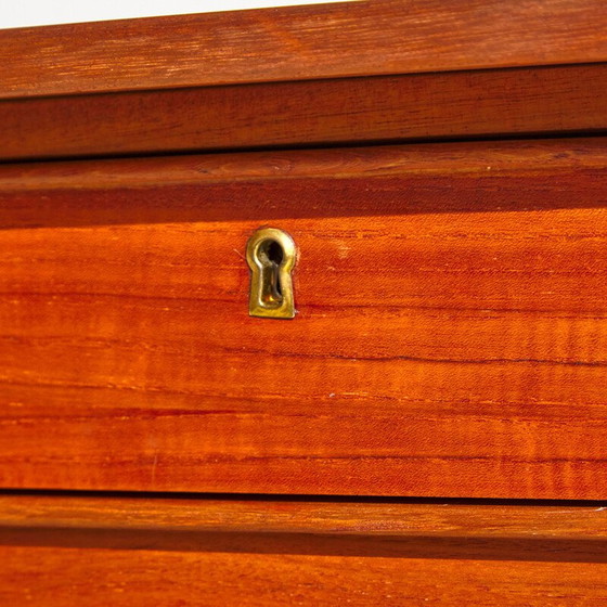 Image 1 of Vintage Deens teakhouten bureau, 1970