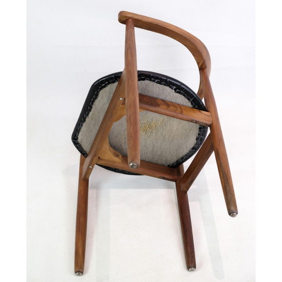 Image 1 of Vintage fauteuil in teakhout van Bondo Graversen, jaren 1960