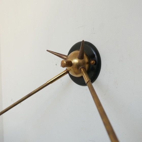 Image 1 of Vintage lampenkap van geperforeerd metaal, Frankrijk 1960