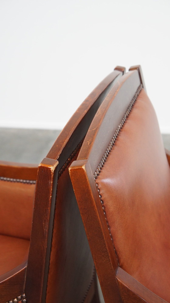 Image 1 of 2 X Rundleren Art Deco Fauteuil 