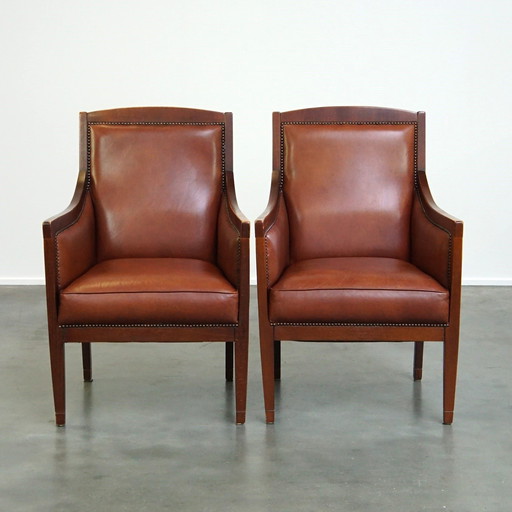 2 X Rundleren Art Deco Fauteuil 