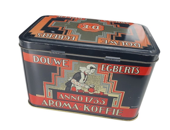 Image 1 of 2153 Vintage Koffieblik Douwe Egberts