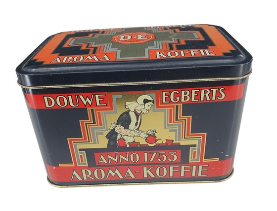 Image 1 of 2153 Vintage Koffieblik Douwe Egberts