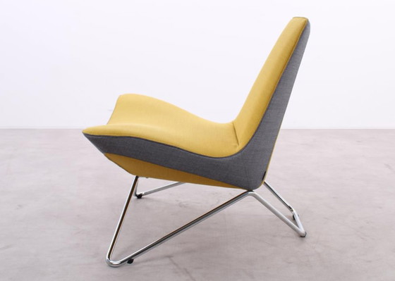 Image 1 of Walter Knoll MYchair fauteuil geel grijs