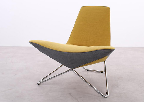 Image 1 of Walter Knoll MYchair fauteuil geel grijs