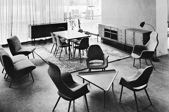 Image 1 of 2 Eames en Eero Saarinen Vitra Organic Chair stoelen