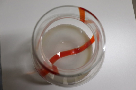 Image 1 of Grote Italiaanse Murano Artistieke Glazen Vaas van Carlo Nason