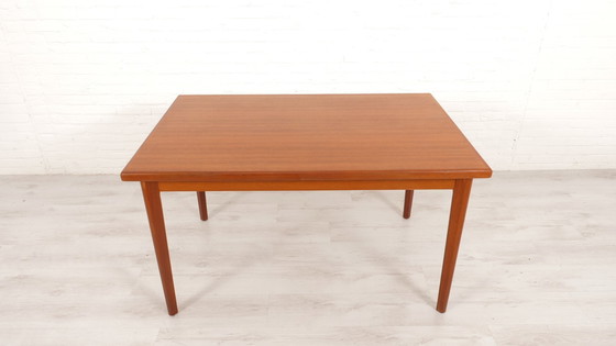 Image 1 of Vintage Eettafel | Uitschuifbaar | Teak | 130 Cm