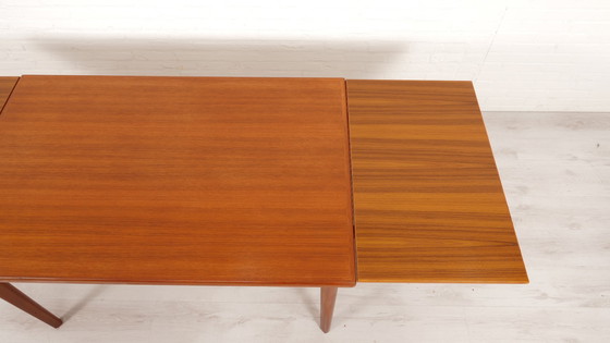 Image 1 of Vintage Eettafel | Uitschuifbaar | Teak | 130 Cm