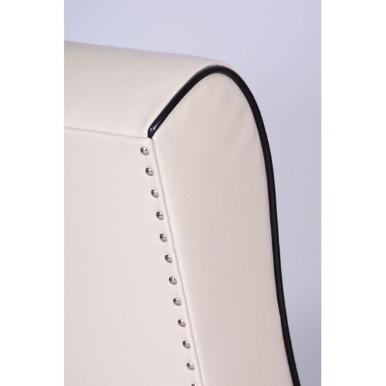 Image 1 of Vintage Bauhaus fauteuil in chroomstaal en beuken voor Mücke-Melder, Tsjecho-Slowakije 1930