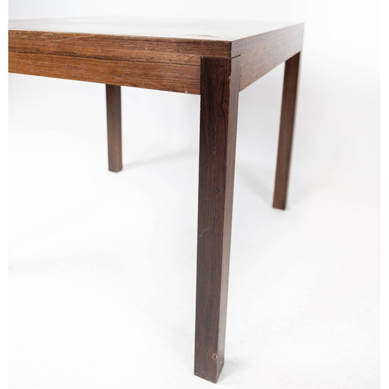 Image 1 of Mid century Deense bijzettafel in rozenhout, jaren 1960