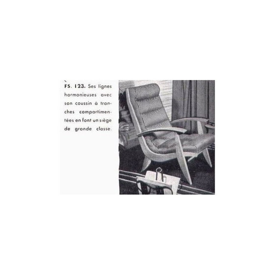 Image 1 of Set van 3 vintage Free Span fauteuils, 1950