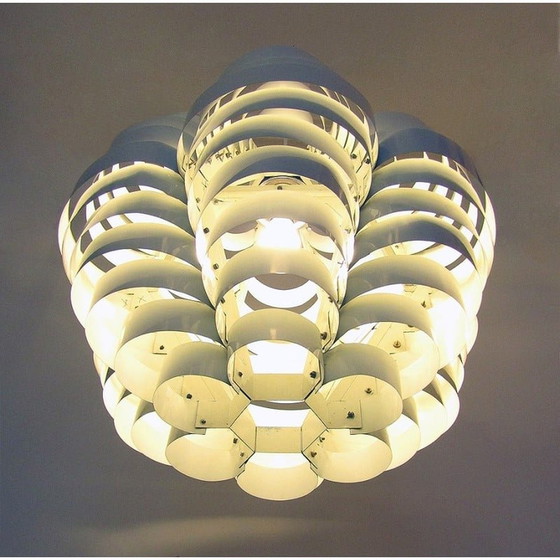 Image 1 of Vintage hanglamp "Tornado" van Elio Martinelli voor Martinelli Luce, Italië 1770