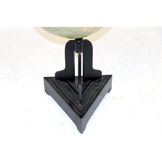 Image 1 of Vintage houten wereldbol, Zweden 1940