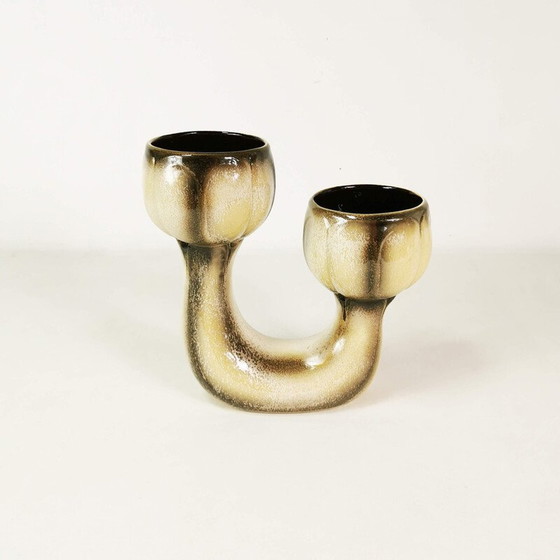 Image 1 of Vintage keramische bloempot voor Bay Keramik, Duitsland 1960