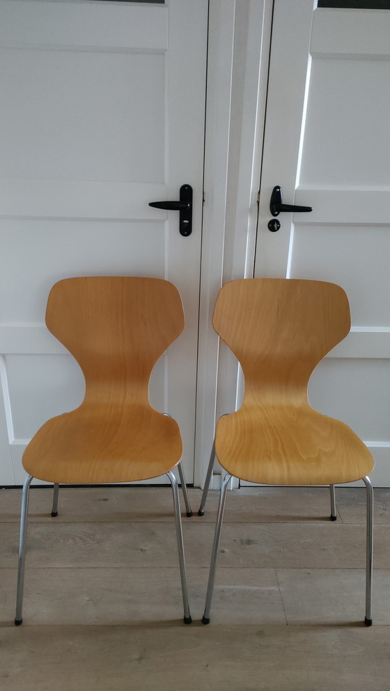 Image 1 of 2 Deense Des2 Stoelen Phoenix Danmark Vlinderstoelen Chair