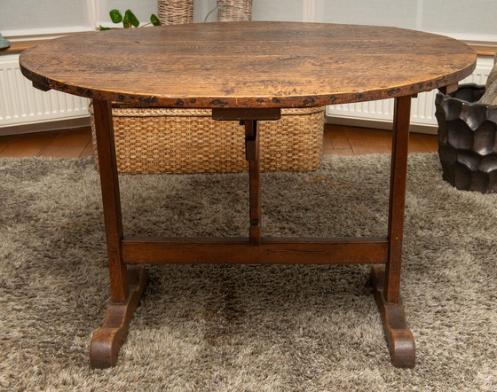 Image 1 of vintage frans eikenhouten tafel