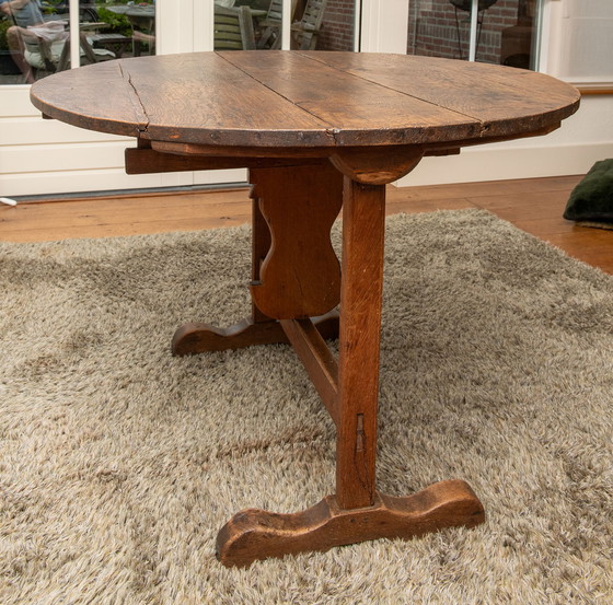 Image 1 of vintage frans eikenhouten tafel