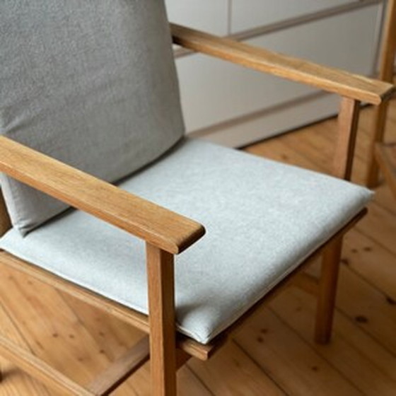 Image 1 of 2x Børge Mogensen 60s Type 2257 Deense Fauteuils