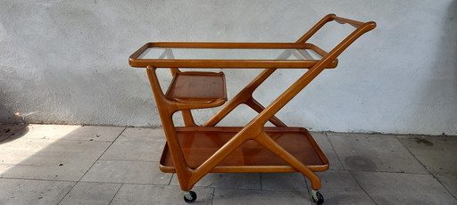 Cesare Lacca trolley serveerwagen mid century