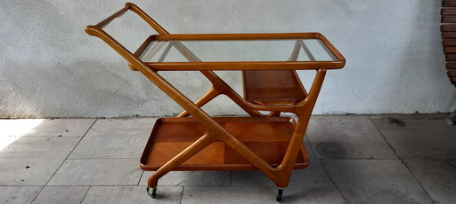 De Ster Gelderland trolley serveerwagen mid century